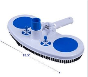 Milliard Pool and Spa Vacuum Head / 13” Wide/Safe for Inground, Above Ground and Vinyl Pools